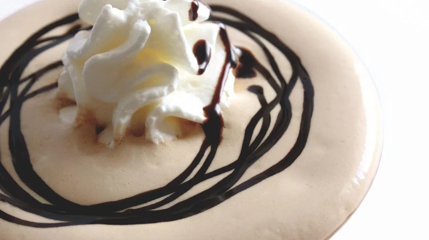 Koude chocolade koffie