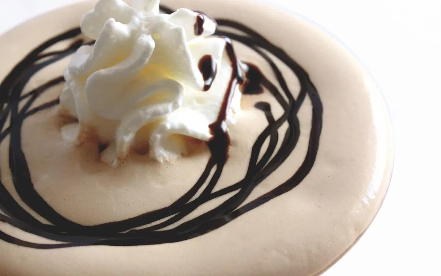 Koude chocolade koffie